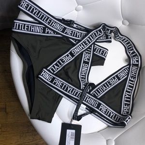 High waisted Army Bikini